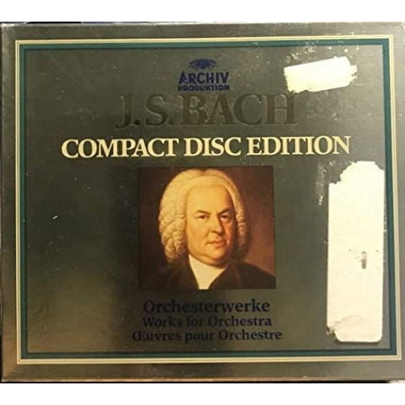 J. S. Bach: Works for Orchestra Trevor Pinnock (Music CD)