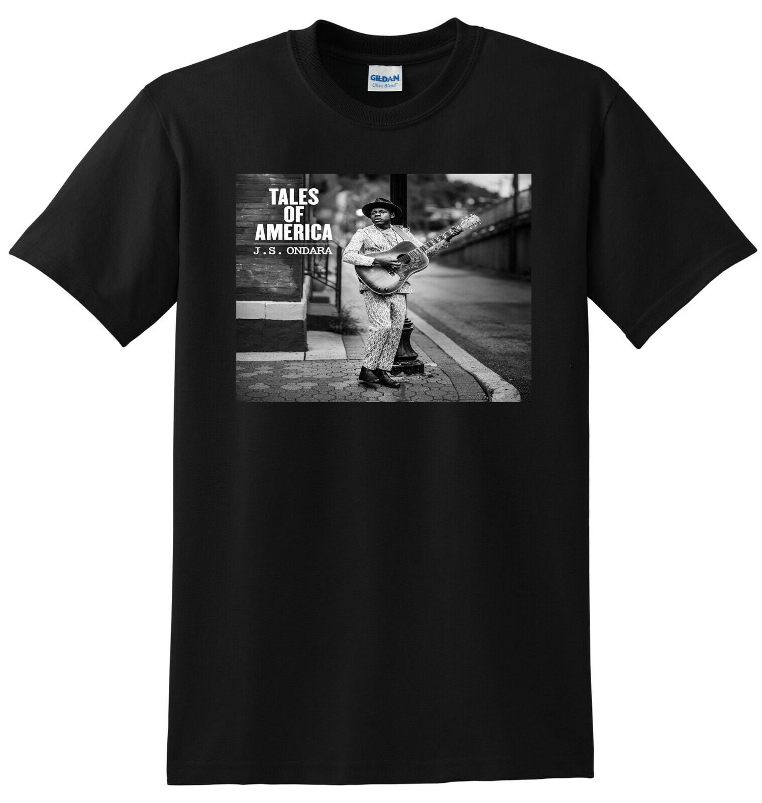 J.S. ONDARA T SHIRT tales of america vinyl cd cover SMALL MEDIUM LARGE