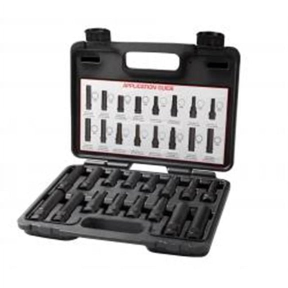 J S Products ST78537 16 Piece Locking Lugnut Master Key Set