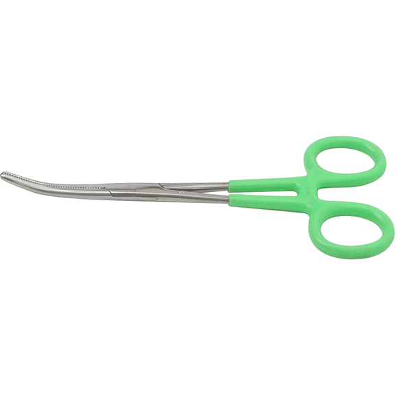 J S Products (steelman) PLIER PINCH OFF 6 1/4 BENT NOSE GREEN