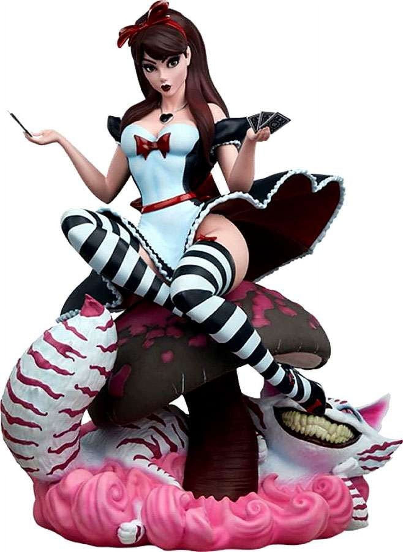 Alice in Wonderland Fairytale Fantasies J Scott Campbell Statue by Sid -  Collectors Row Inc.