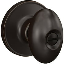 J Series Dublin Privacy Door Knob Finish: Aged Bronze