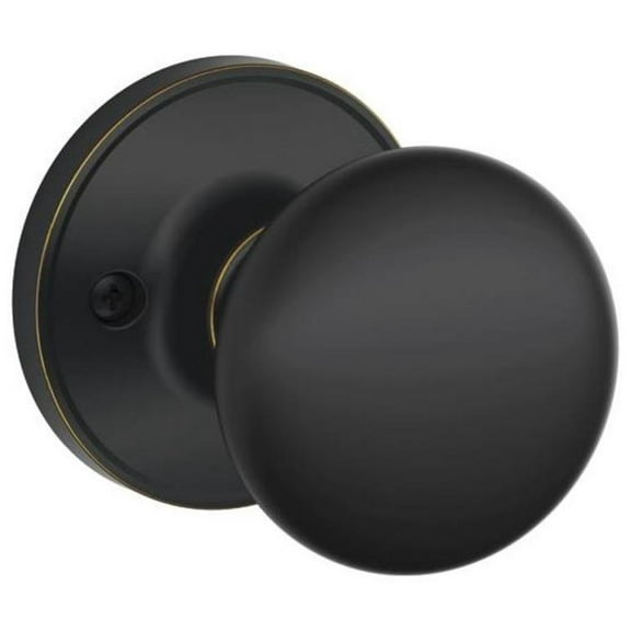 J Series Stratus Dummy Door Knob Finish: Aged Bronze