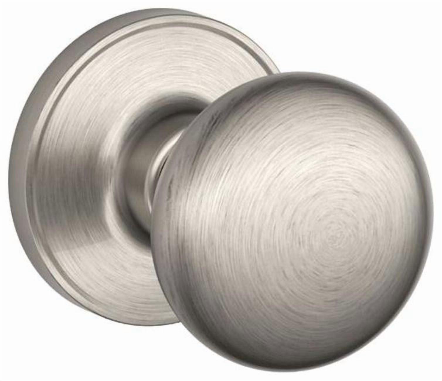 J Series Stratus Passage Door Knob Finish: Satin Nickel