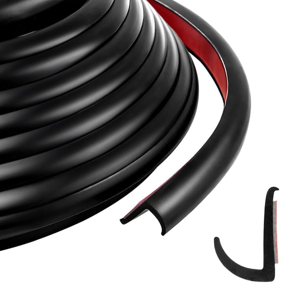 J-Shape RV Gutter Trim for Camper & Boat  Peel and Stick Seal Strip for Leak Protection