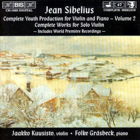 J. Sibelius - Complete Youth Production for Violin & Piano 2 - Music & Performance - CD