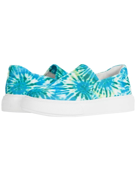 J-Slides Dusty Blue / Green Multi Fabric DUSTY-984 Women's Size 7