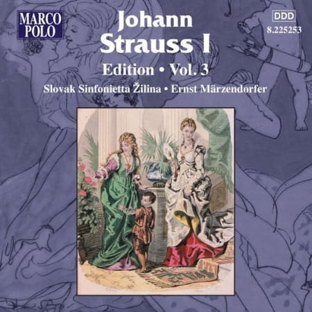J. Strauss - Johann Strauss I Edition 3 - Music & Performance - CD