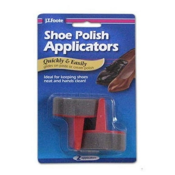 J.T. Foote Shoe Polish Applicators Foam Sponges Daubers