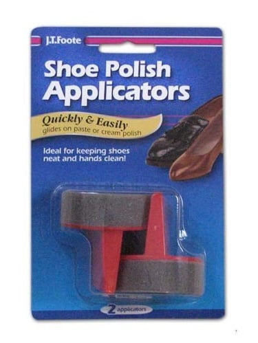 J.T. Foote Shoe Polish Applicators Foam Sponges Daubers