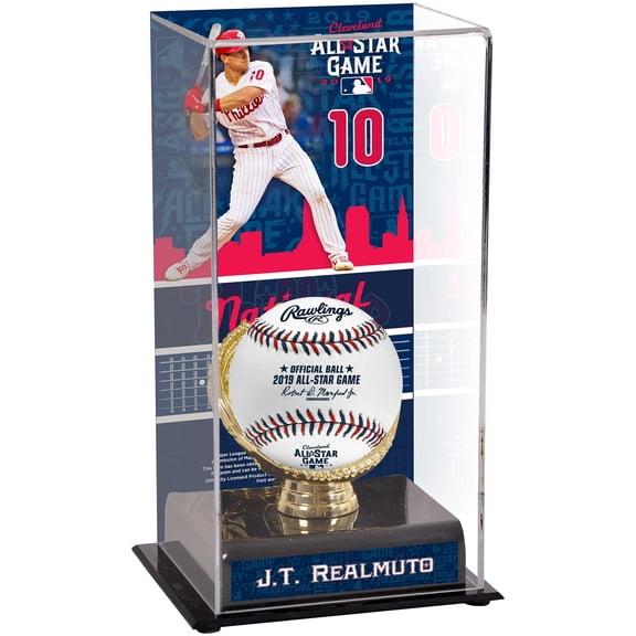 J.T. Realmuto Philadelphia Phillies 2019 MLB All-Star Game Gold Glove Display Case with Image
