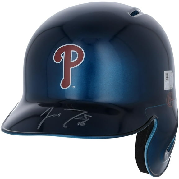 J.T. Realmuto Philadelphia Phillies Autographed Alternate Chrome Rawlings Mini Batting Helmet - Fanatics Exclusive - Fanatics Authentic Certified