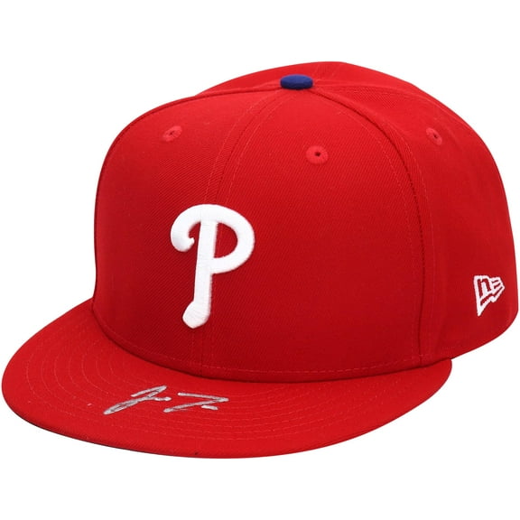J.T. Realmuto Philadelphia Phillies Autographed New Era Baseball Cap - Fanatics Authentic Certified