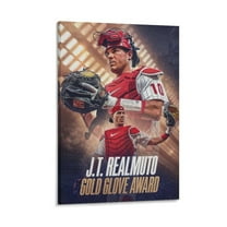 J. T. Realmuto Poster Canvas Poster Artworks Picture Print Poster Wall Art Painting Canvas Gift Decor Home Posters Decorative 20x30inch(50x75cm)