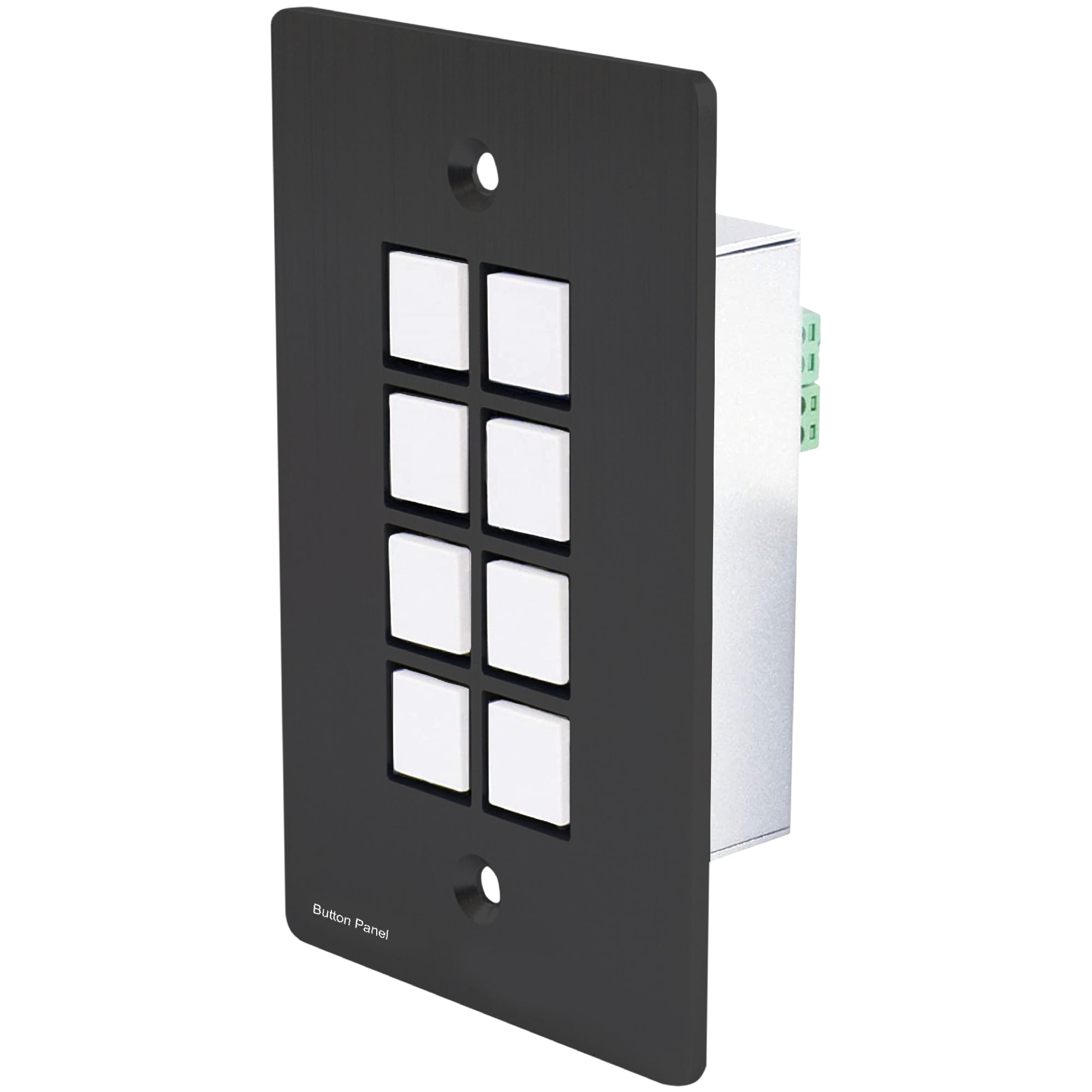 J-Tech Digital 8-Button Control Panel Wall Plate with Programmable LED ...