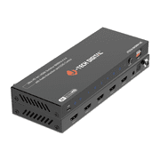 J-Tech Digital 8K HDMI Switch 4 In 1 Out, 8K@60Hz 4K@120Hz 1080P@240Hz with Audio Extraction, HDMI to Optical & Analog 3.5mm, HDR HDCP2.3 EDID Control JTECH-8KSW41AE