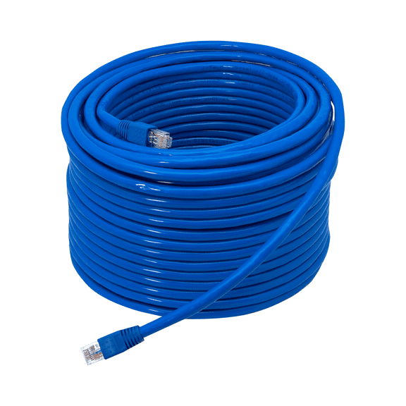 J-Tech Digital Cat 6A Ethernet Cable 100Ft High Speed U/UTP Pure Copper 23AWG, RJ45 LAN Cable for Router Modem PC Gaming Audio/Video Transmission (JTECH-CAT6A-100)