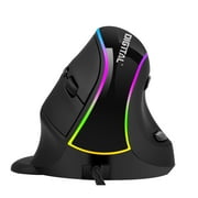 J-Tech Digital Ergonomic USB Wired Vertical Mouse Computer Mice for PC MacBook [V638R]
