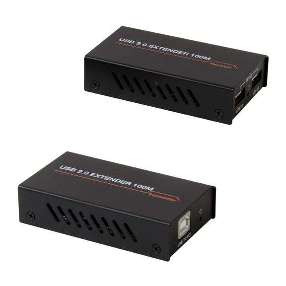 J-Tech Digital JTECH-BE100 USB 2.0 Port Extender over Single Cat5e/6 Ethernet Cable 328 FT