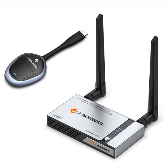 J-Tech Digital JTECH-WDEX-50M2 1080p 98 FT Wireless HDMI Extender Set
