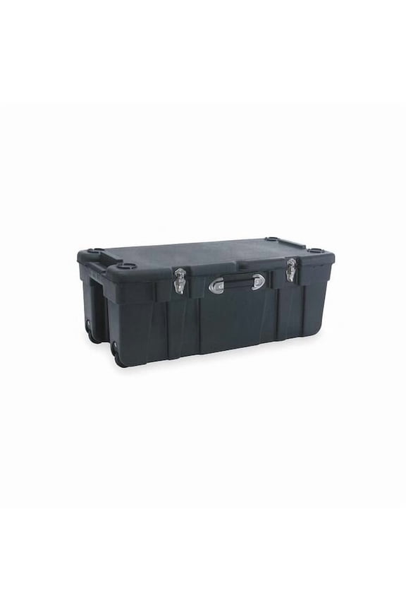 J Terence Thompson Mobile Storage Trunk,Black,PP,14 in G-1