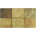 thumbnail image 1 of J&V TEXTILES 20" X 36" Anti Fatigue Floor Mat  1/2 Inch Thick Perfect Kitchen Mat, Standing Desk Mat  Comfort at Home, Office, Garage  Stain Resistant  Non-Slip Bottom Green Mosaic, 1 of 8