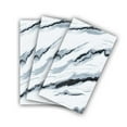 thumbnail image 1 of J&V TEXTILES 6PCS Marble Peel and Stick Backsplash Waterproof Washroom Wall Panels, Peel and Stick Tile, PVC Wall Panels for Kitchen, Bathroom - 11.8"x23.6" Kitchen Tile White Marble, 1 of 4
