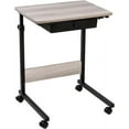 thumbnail image 1 of J&V TEXTILES Adjustable Overbed Bedside Table with Wheels Hospital and Home Medical Use, 1 of 6