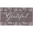 thumbnail image 1 of J&V TEXTILES Kitchen Runner Rugs Anti-Fatigue mats,Non Slip Waterproof Ergonomic Comfort Mat for Kitchen, Floor Home, Office, Sink, Laundry Grateful, 18" x 30", 1 of 2
