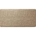 thumbnail image 1 of J&V TEXTILES Medallion Embossed Kitchen Mat Cushioned Anti Fatigue Floor Mat, Thick Non Slip Waterproof Kitchen Rugs and Mats, Standing Mat for Kitchen,Floor,Desk,Sink,Laundry, Beige, 17" X 28", 1 of 2