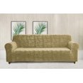 thumbnail image 1 of J&V TEXTILES Rich Floral Pattern Velvet Stretch Chair Cover Chair Slipcover Sofa Cover Furniture Protector Couch Soft with Elastic Bottom Chair Couch Cover with Arms Taupe, Sofa, 1 of 3