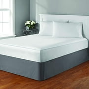 J&V TEXTILES Waterproof Bed Bug Proof Encasement Protector - Blocks Out Liquids, Bed Bugs, Dust Mites and Allergens Twin