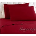 thumbnail image 1 of J&V Textiles Milano Queen Burgundy, Style Sheet Set, 1 of 1