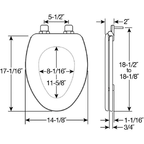 J&V TEXTILES Round Toilet Seat With Easy Clean & Change Hinge (Wooden Grain)* Beige
