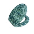 thumbnail image 1 of J&V Textiles Round Toilet Seat With Easy Clean & Change Hinge Jade, 1 of 8