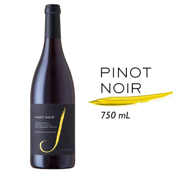 J Vineyards Black Pinot Noir Red Wine 750ml Bottle