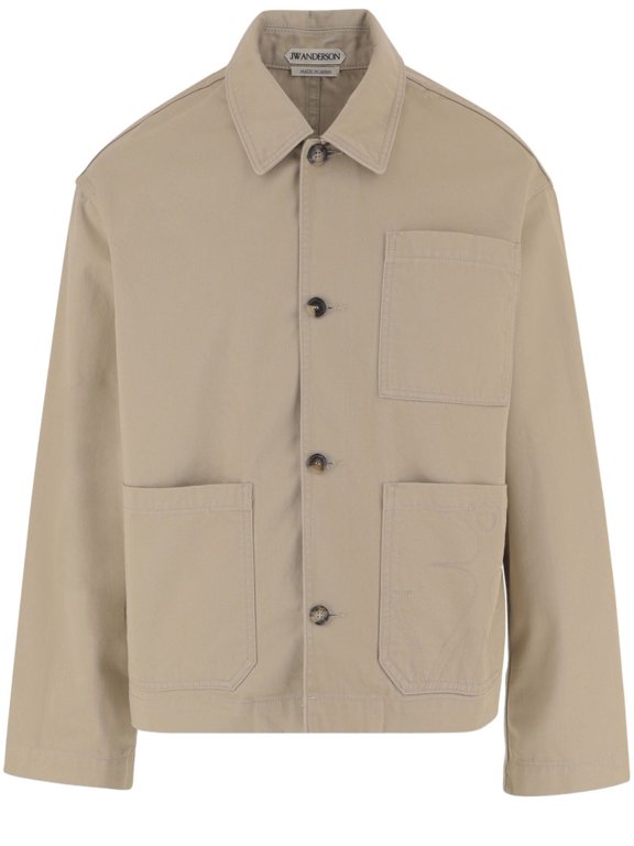 J. W. Anderson Cotton Jacket With Patched Pockets (Men's)