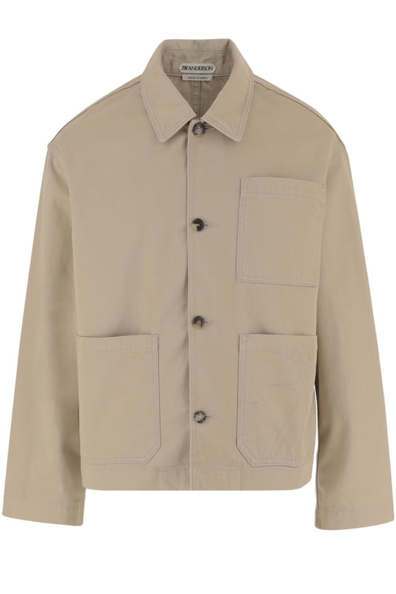 J. W. Anderson Cotton Jacket With Patched Pockets (Men's)