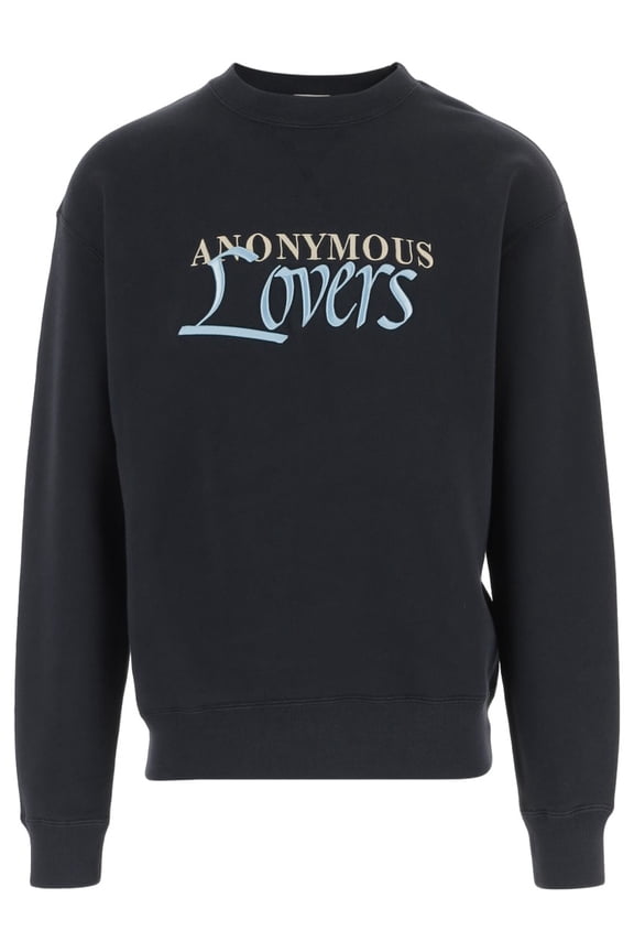 J. W. Anderson Crew Neck Cotton Sweatshirt With Embroidered Logo (Men's)