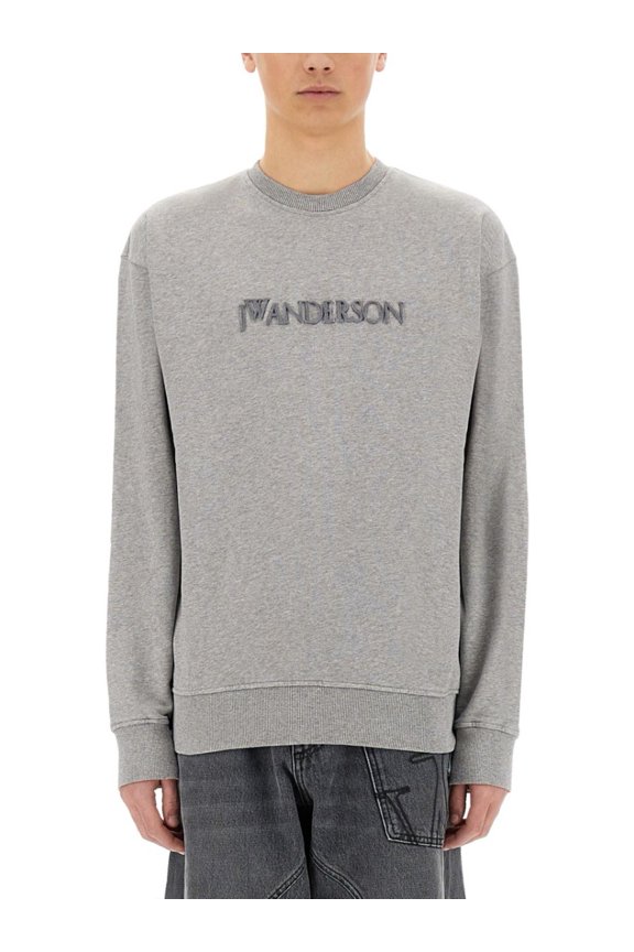 J. W. Anderson Grey Organic Cotton Sweatshirt (Men's)