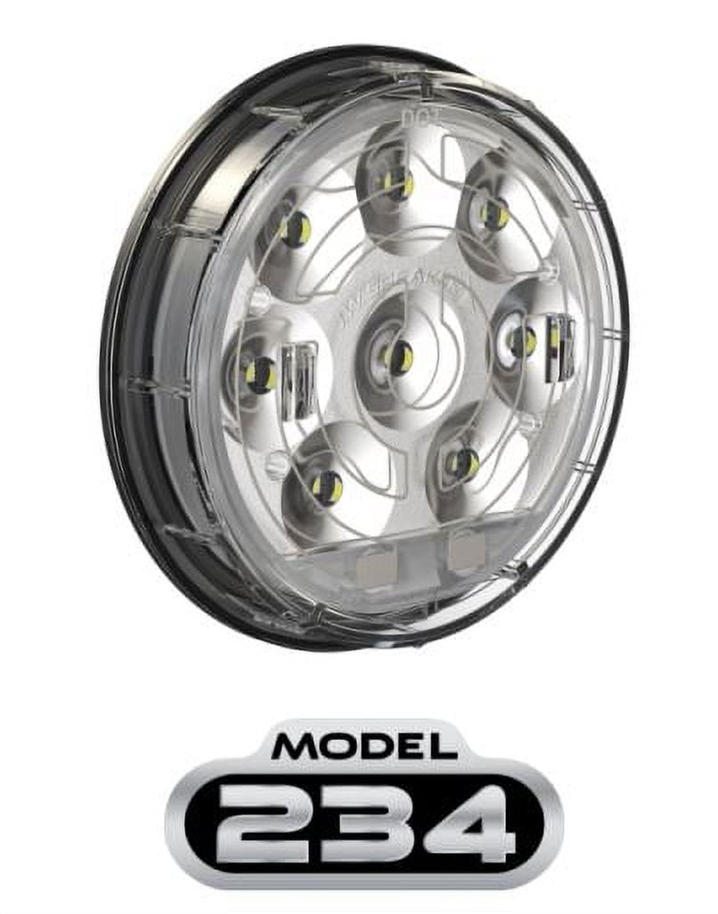 J.W. Speaker 234 Series LED Tail Light fits 12/24V Vehicles