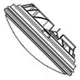 thumbnail image 1 of J.W. Speaker 3157471 - 6040-12/48V Clear PAR36 Flood LED Light Bulb, 1 of 1