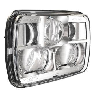J.W. Speaker Headlight,LED,5-19/32" H x 7-7/8" W 8900 Evo 2