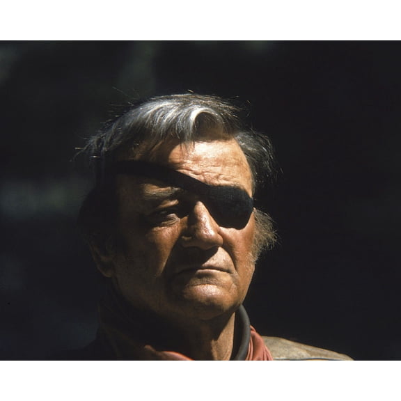 J. Wayne In True Grit As Rooster Cogburn With Eye Patch Portrait 24X36 Classic Hollywood Poster