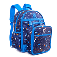 thumbnail image 1 of J World Boys And Girls Duet 16" Backpack With Detachable Lunch Box For School, Spaceship, 1 of 6
