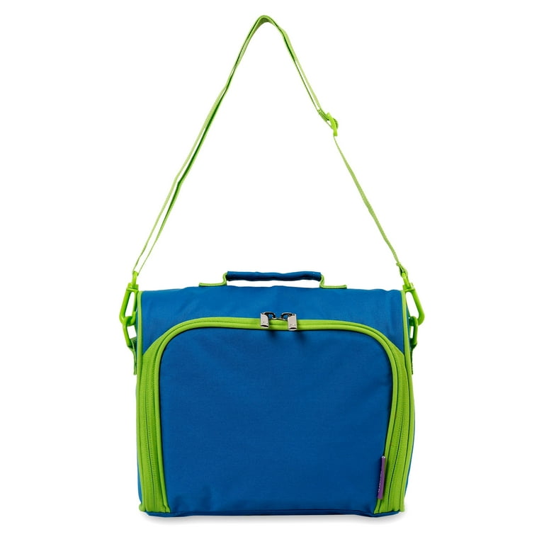 J World Boys and Girls Casey Large Insulated Kids Lunch Bag with
