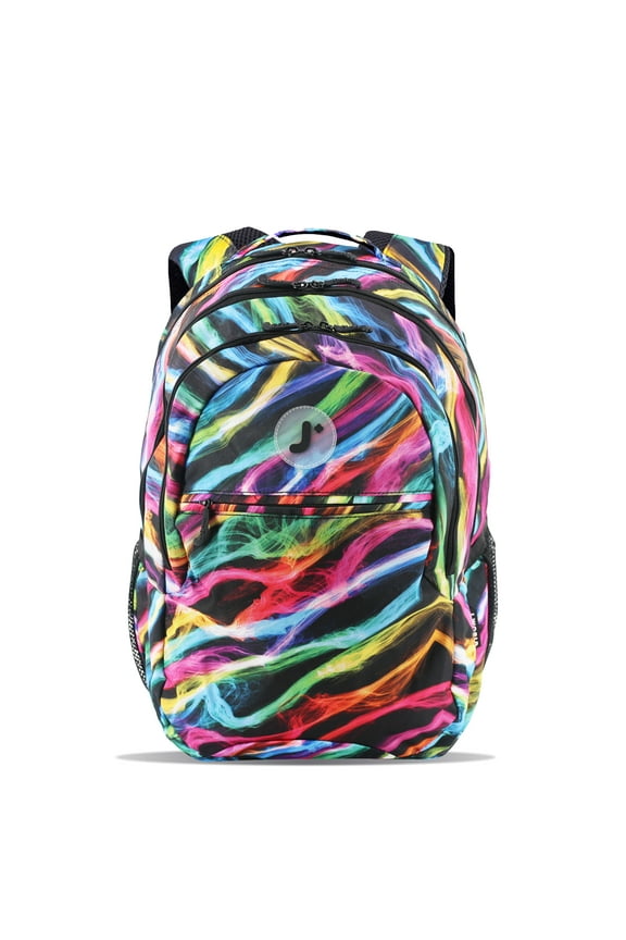 J World Boys and Girls Cornelia 18" Multi Compartment Laptop Backpack for School and Travel, Quantum