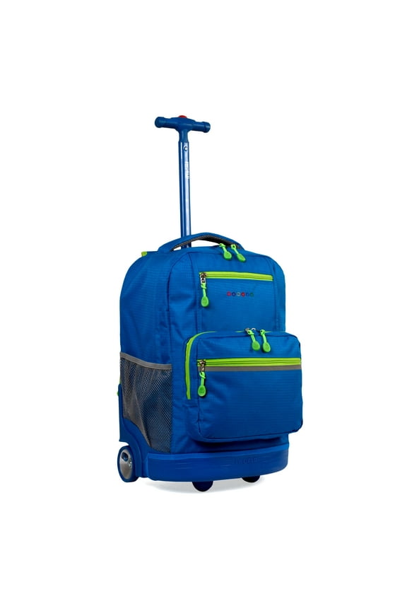 J World Boys And Girls Sunlight 18" Rolling Backpack, Blue