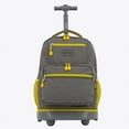 thumbnail image 1 of J WORLD Sunlight 18" Rolling Backpack, Grey, 1 of 7