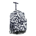 thumbnail image 1 of J World Boys and Girls Sunrise 18" Rolling Backpack for School and Travel, Camo, 1 of 7